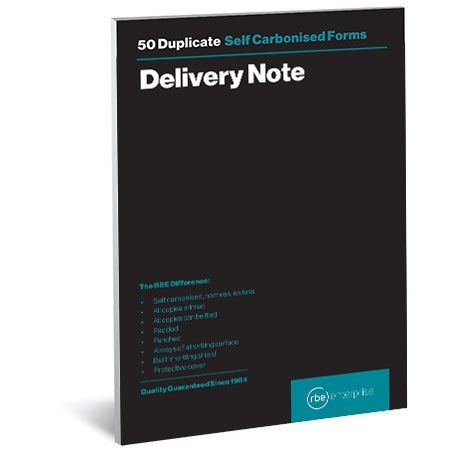 RBE: Delivery Note Duplicate Book - A5