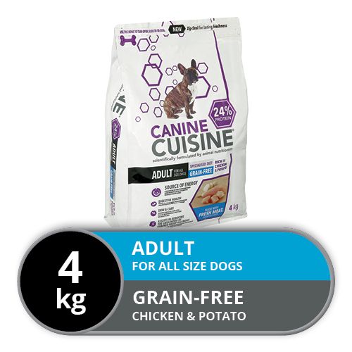 Canine Cuisine - Adult Grain Free Chicken &amp; Potato - 4kg