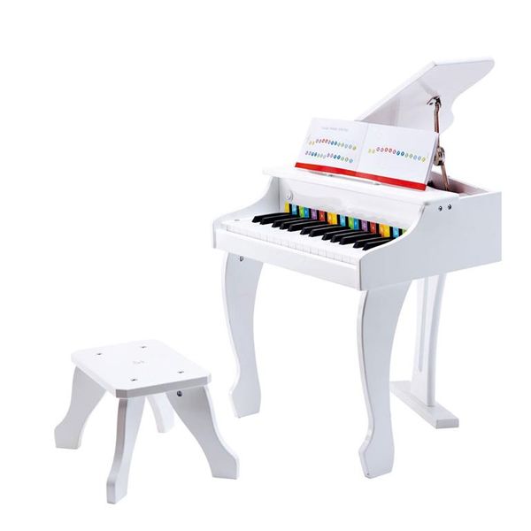 Deluxe Grand Piano - White