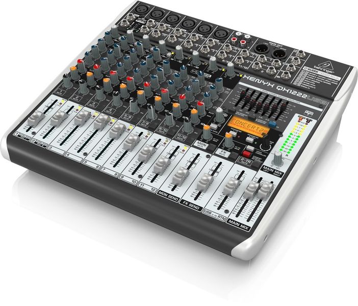 Behringer Xenyx QX1222USB Premium Analogue Mixer