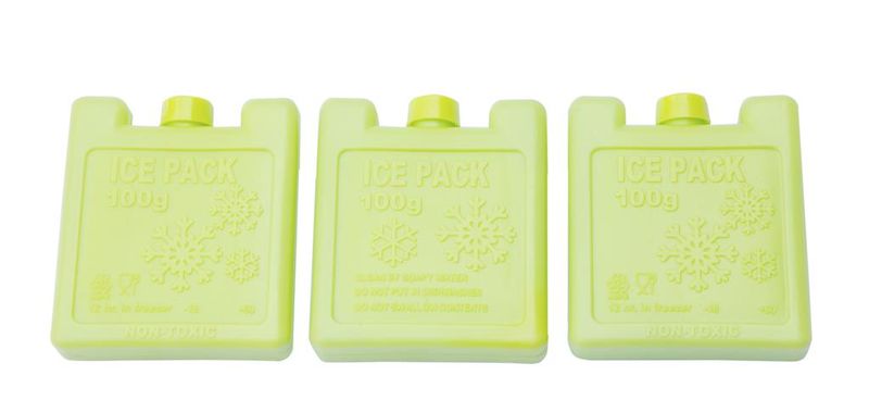 Set of 3 Mini Ice Brick Pack - Green