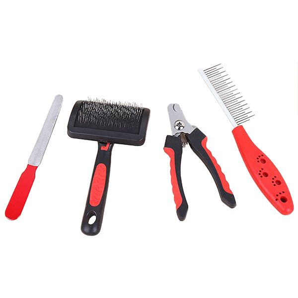 Grooming Kit for Pets - 4 Piece