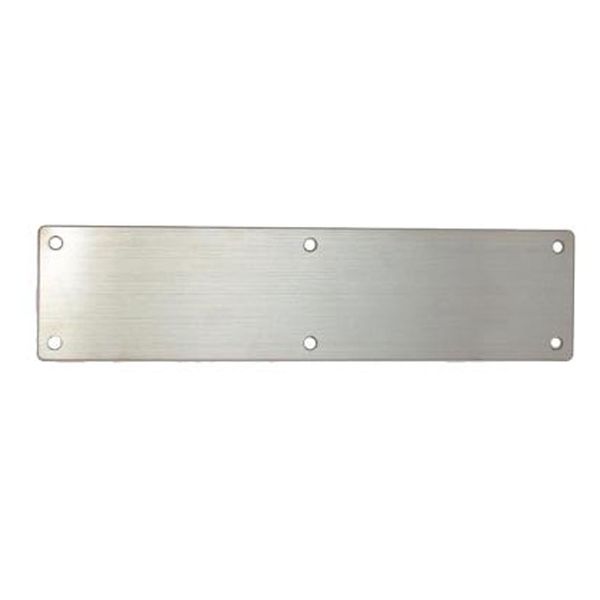 Union Push Plate 228mm SS