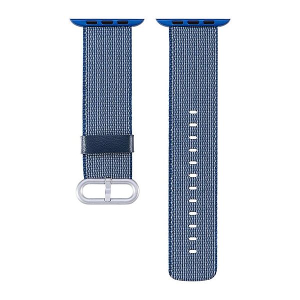Binah G Nylon Strap for Apple Watch - Grey &amp; White (38mm)