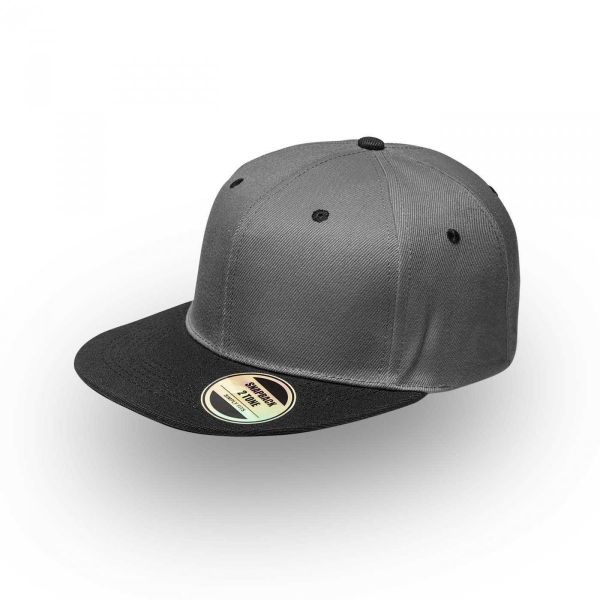 Rebound Snapback Two-Tone Peak Cap - Red &amp; Black