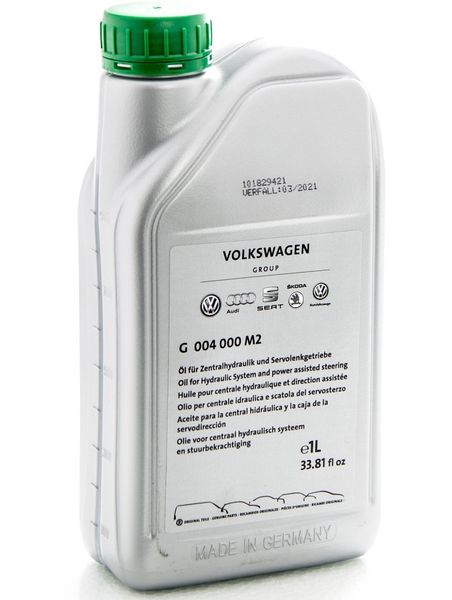 Volkswagen &amp; Audi Hydraulic Power Steering Fluid