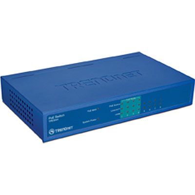 TRENDnet 8 Port 10/100 Mbps PoE Switch (4 PoE Ports)