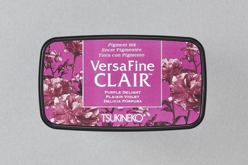 Tsukineko: Pigment Ink VersaFine Claire Ink Pad - Purple Delight