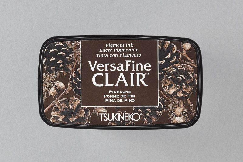 Tsukineko: Pigment Ink VersaFine Claire Ink Pad - Pinecone