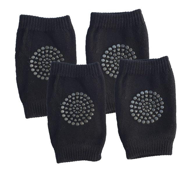 Baby Knee Pads (Pack of 4) - Black