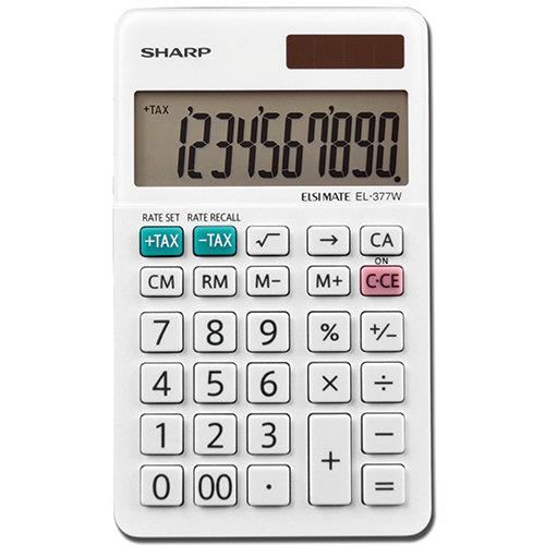 Sharp EL-377WB Professional Pocket Calculator