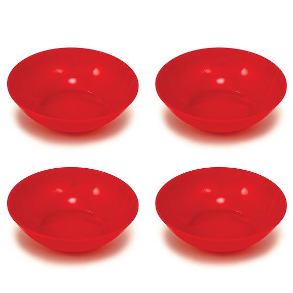 GSI Outdoors Cascadian Bowl Set of 4 - Red
