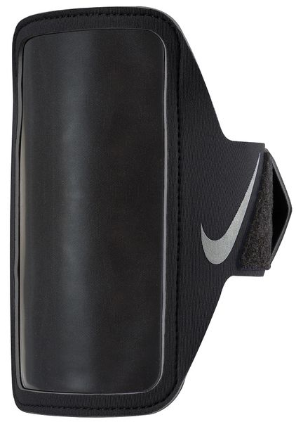 Nike Lean Running Arm Band - Black &amp; Silver