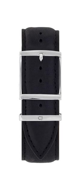 Colton James Interchangeable Leather Strap &amp; Silver Buckle - Tan (22mm)