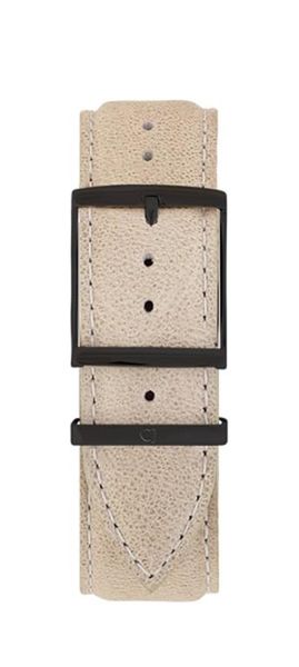 Colton James Interchangeable Leather Strap &amp; Black Buckle - Tan (22mm)
