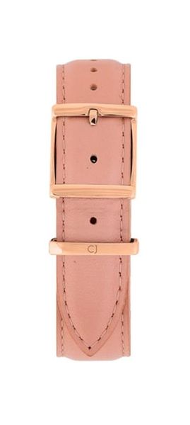 Colton James Interchangeable Leather Strap &amp; Rose Buckle - Tan (18mm)
