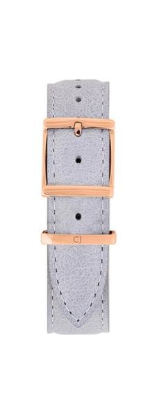 Colton James Interchangeable Leather Strap &amp; Rose Buckle - Tan (18mm)