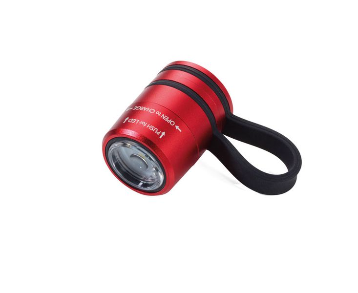 Troika Eco Run Mini Running Torch - Black &amp; Red