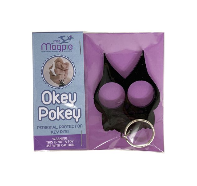 Okey Pokey Owl Key Ring