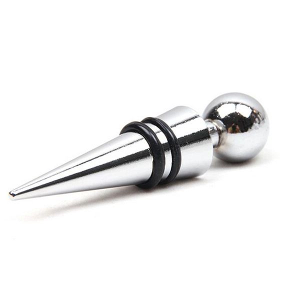 Stainless Steel Wine Bottle Stopper Airtight Seal - 2 Piece