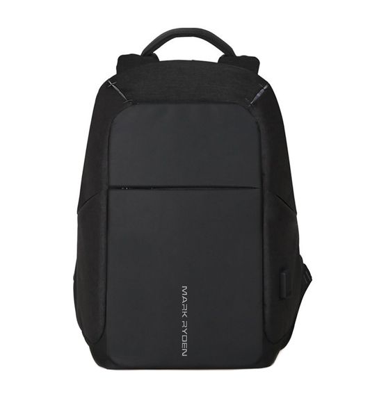 Mark Ryden 15" Laptop Multifunctional USB Backpack - Black