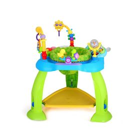 Hola Jump N Turn Baby Activity Chair With Lights Sound Blue