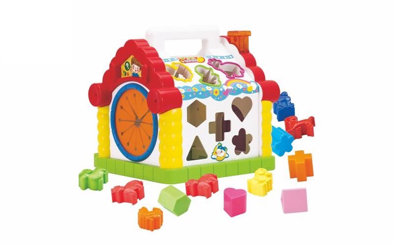 Hola Activity House Shape Sorter With Music &amp; Lights