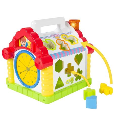 hola activity house shape sorter