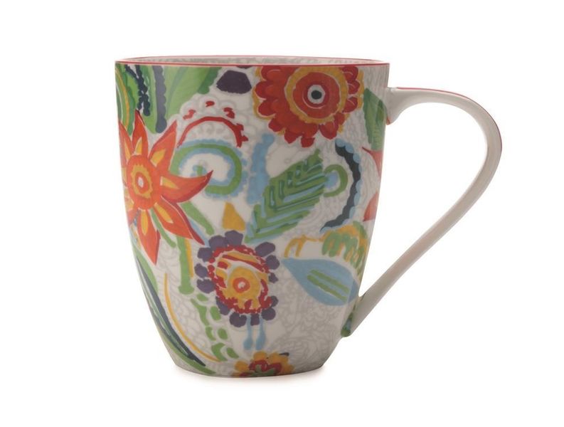 Christopher Vine - 500ml Red Gypsy Mug - Set of 4