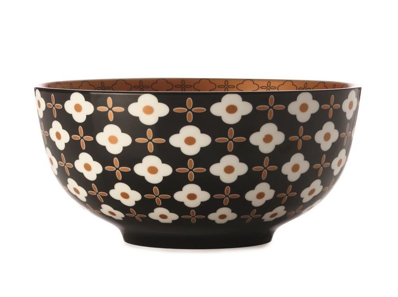 Christopher Vine - 18cm White Flower Marigold Bowl - Set of 4