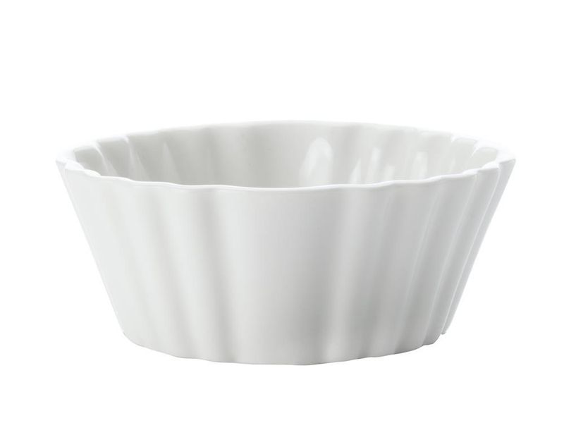 Maxwell &amp; Williams - 9cm White Basics Flan Dish - Set of 12