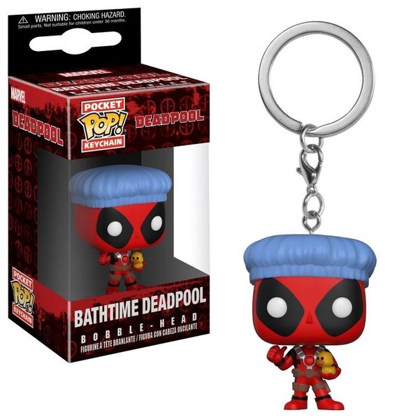 Funko Pop! Keychain - Deadpool Bathtime
