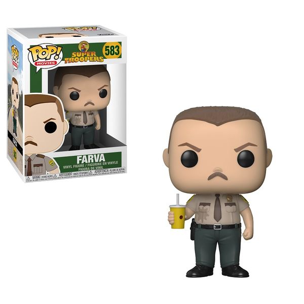 Funko Pop! Super Troopers - Farva Vinyl Figure