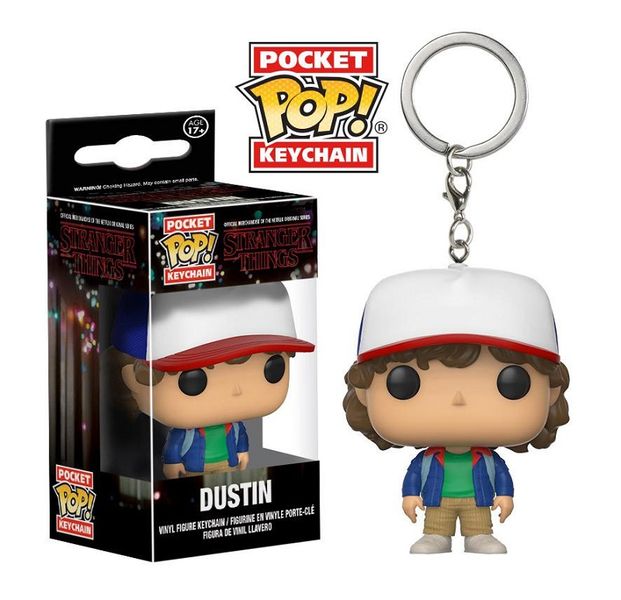 Funko Pop! Keychain - Stranger Things - Dustin