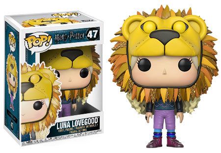 Funko Pop! Harry Potter - Luna With Lion Head Vinyl Figure