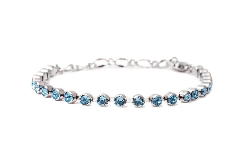 Civetta Spark Tiffany Swarovski Aquamarine Bracelet