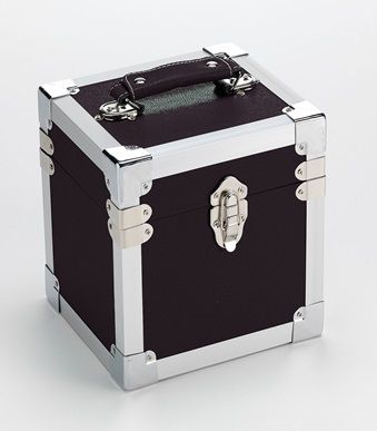 Steepletone: 50 Record Storage Carry Case - Black (Parallel Import)