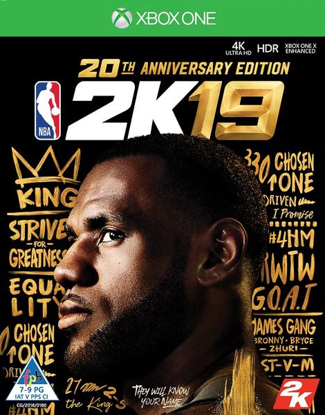 NBA 2K19 20Th Anniversary Edition (Xbox One)