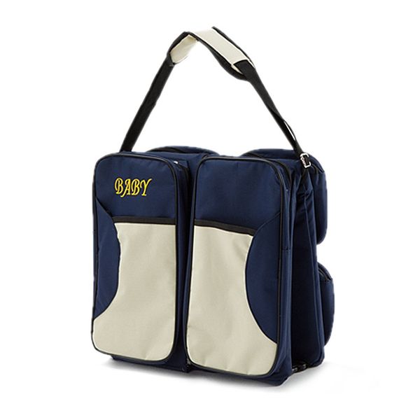 Tinytots 3-in-1 Multi-Function Travel Nappy Bag - Blue