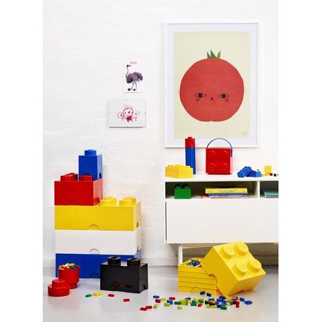 Room Copenhagen LEGO Lunch Box, Bright Red