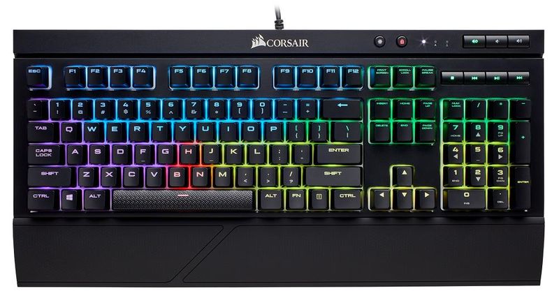 Corsair K68 RGB Gaming Keyboard - Cherry MX Red