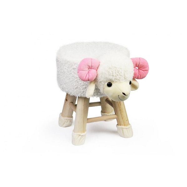 Jeronimo Animal Friends Ottoman - Sheep