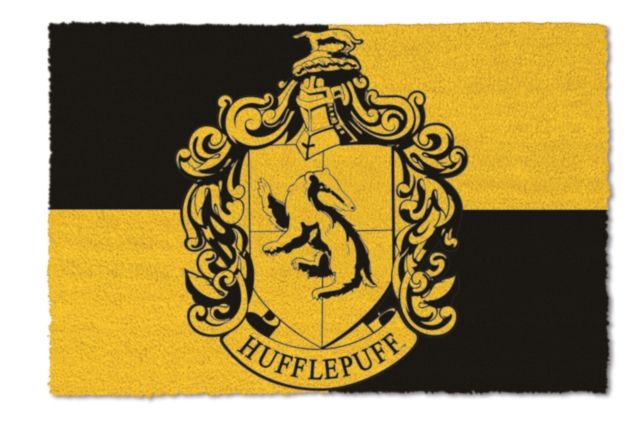 Harry Potter: Hufflepuff Crest - Door Mat (Parallel Import)