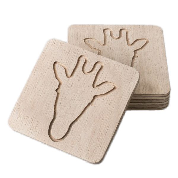 Native Décor Giraffe Coaster - Set of 4