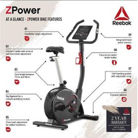reebok z power exercise bike