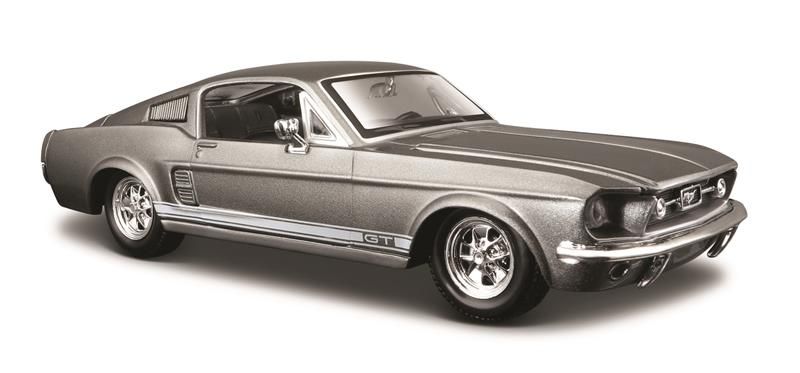 Maisto 1/24 Ford Mustang GT 1967 - Grey