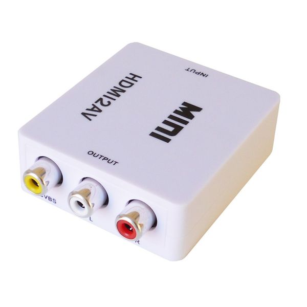 GS HDMI to AV Converter - White