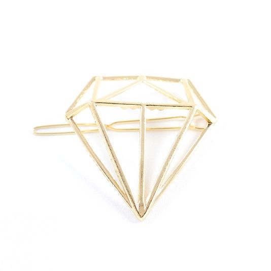 Lakota Inspirations Diamond Hair Clip - Silver