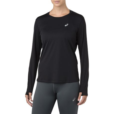 asics women's long sleeve running top