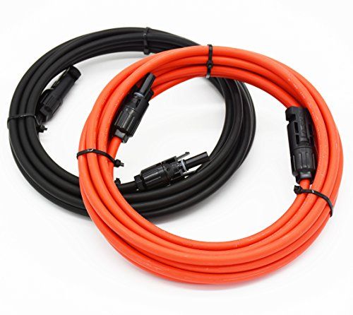 Solar PV Cable Pair with MC4 Connectors - 5m